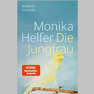 BOOK SHOT am Donnerstag, 19.12. um 10 Uhr: Valerie Springer stellt »Die Jungfrau« von Monika Helfer vor.